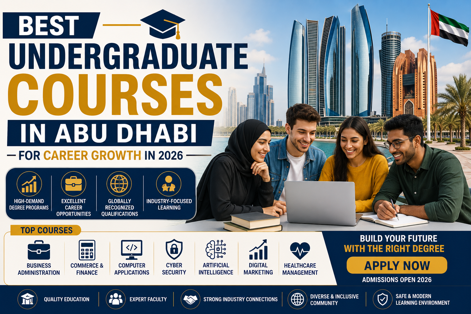 undergraduate courses in abu dhabi
