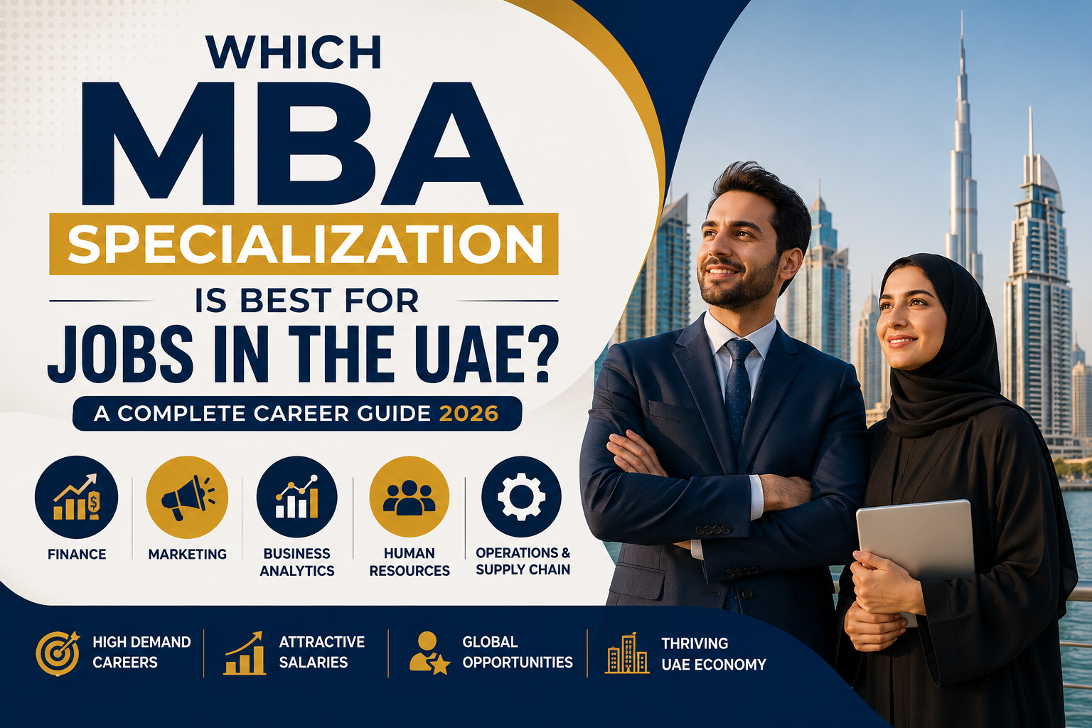 Best MBA Specializations for UAE Jobs